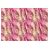 Western roze gouden cowgirl Koeienhuid Tafelkleed (Voorkant (Horizontaal))