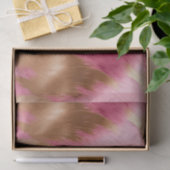 Western roze gouden cowgirl Koeienhuid Tissuepapier (Geschenk)