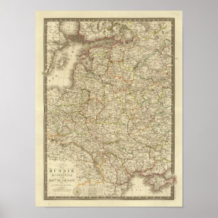 Western Rusland, Polen Poster