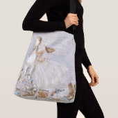 *~* Western Rustic Horse Woman Floral Pistool Pet Crossbody Tas (Dichtbij)