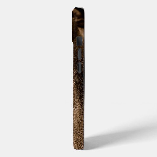 Western rustiek  bruin paard Case-Mate iPhone case (Achterkant / Links)