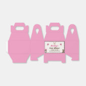 Western rustiek cowboy verjaardagsfeestje bedankdoosjes (Uitgevouwen)