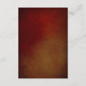 Western rustiek Hoefijzer Bourgondië & Goud Detail Informatiekaartje (Achterkant)