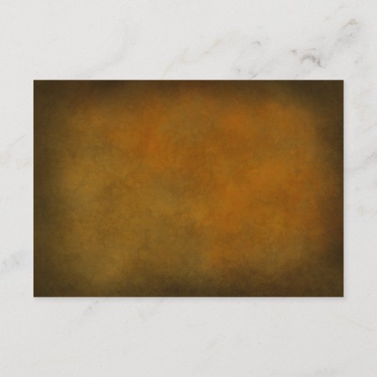 Western rustiek Hoefijzer bruin & gouden receptie Informatiekaartje (Achterkant)