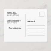 Western rustiek land rodeo opslaan de datum aankondigingskaart (Achterkant)