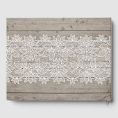 Western Rustisch Theme Wedding Guest Book Gastenboek (Achterkant)