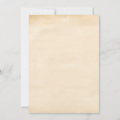 Western Save The Date, Cowboy 50ste verjaardag Save The Date (Achterkant)