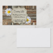 Western scharnhout en Visitekaartjes van dagboten (Voorkant / Achterkant)