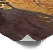 Western schilderen "Horse Jumping from Snake" Poster (Hoek)