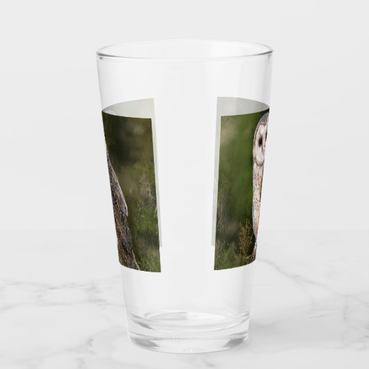 Western schuur uil glas (Links)