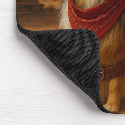 Western Sheltie theme Muismat (Hoek)
