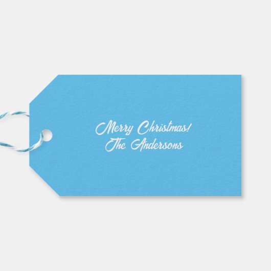 Western Sinterklaas Riding Palomino Kerst Cadeaulabel (Achterkant Horizontaal)