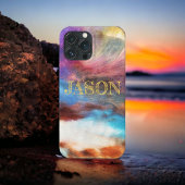 Western Sky Custom Hoesje-Mate iPhone Case