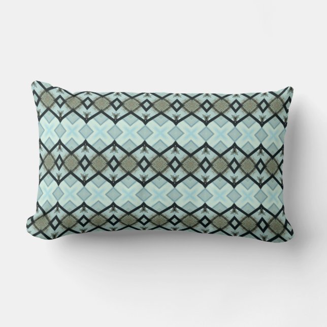 Western Sky Pattern Lumbar Pillow Kussen (Voorkant)