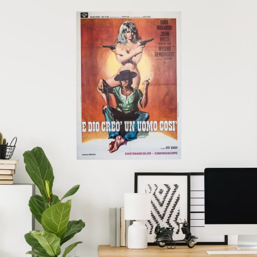 Western Spaghetti Poster (Thuiskantoor)