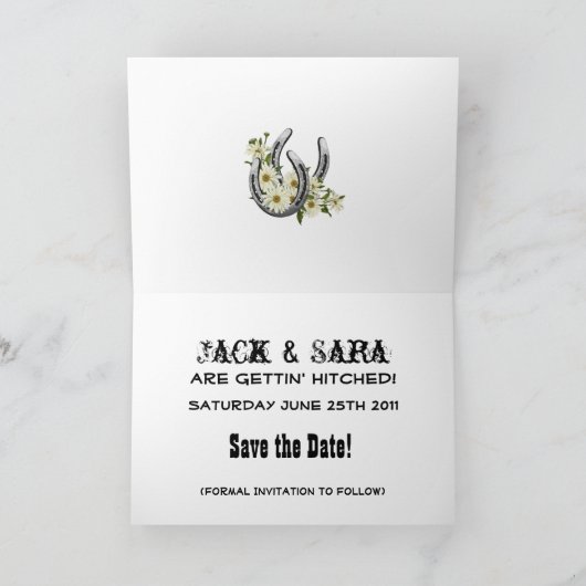 Western sparen de Datum Aankondiging (Binnen)