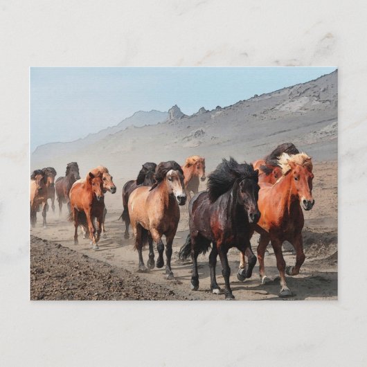 Western spoor briefkaart (Voorkant)