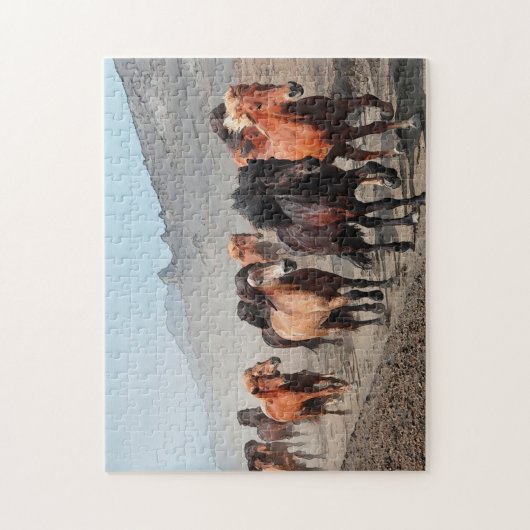 Western spoor legpuzzel (Verticaal)