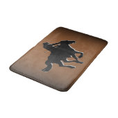 Western-stijl Galloping Horse and Cowboy Badmat (Gekanteld)