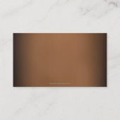 Western-stijl Galloping Horse and Cowboy Visitekaartje (Achterkant)