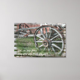 Western stijlvol wieldoek met wielwieldoek canvas afdruk