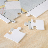 Western tanentovenaarsreizen legpuzzel (Zijkant)