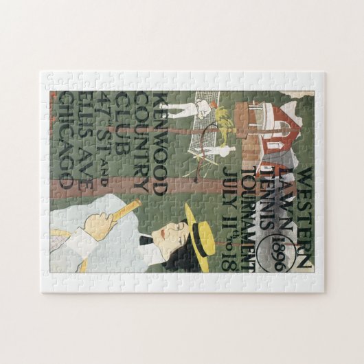 Western tanentovenaarsreizen legpuzzel (Horizontaal)