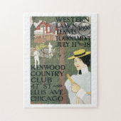 Western tanentovenaarsreizen legpuzzel (Verticaal)