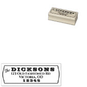 Western terugkeeradres Stempel Oude Fashioned Cust (Gestempeld)