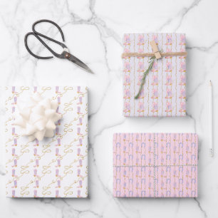 Western thema cowgirl boots & pet inpakpapier vel