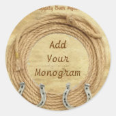 Western Thema Envelop Seal label (Voorkant)