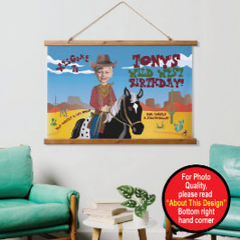 Western thema hangend wandkleed