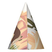 Western thema Howies Cowboy Birthday Feesthoedjes (Achterkant)