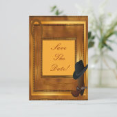 Western thema kaart (Staand voorkant)