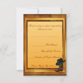 Western thema kaart (Achterkant)