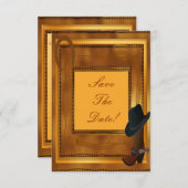 Western thema kaart (Voorkant / Achterkant)