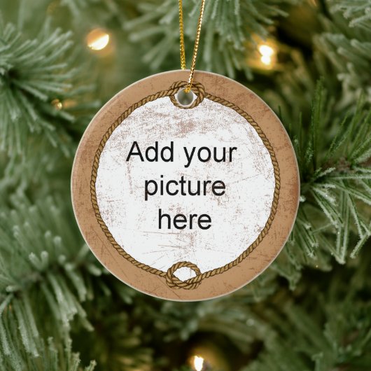  western thema keramisch ornament (Boom)