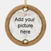  western thema keramisch ornament (Voorkant)