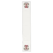 Western Theme Howdy Christmas Cowgirl Boots Lange Tafelloper (Voorkant)