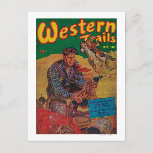 Western tijdschrift Hoesje 2 Briefkaart (Voorkant)