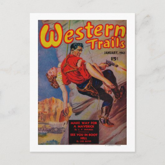 Western tijdschrift Hoesje 3 Briefkaart (Voorkant)