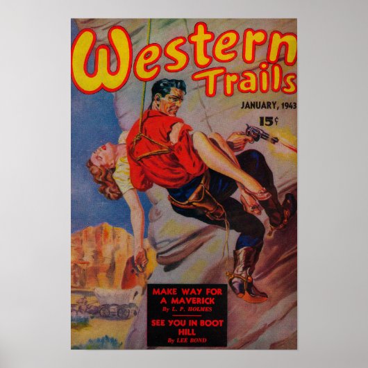 Western tijdschrift Hoesje 3 Poster (Voorkant)
