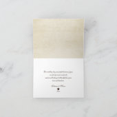 Western touw en Hoefijzers Dank u Bedankkaart (Binnen)