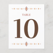 Western Trouwtafel nummer (Achterkant)