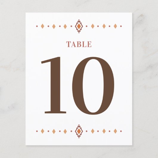 Western Trouwtafel nummer (Voorkant)