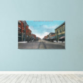 Western Uitzicht uit de vierde straat # 2 Canvas Afdruk (Insitu (Houten vloer))