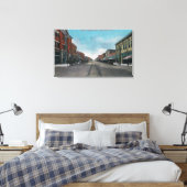 Western Uitzicht uit de vierde straat # 2 Canvas Afdruk (Insitu (Slaapkamer))