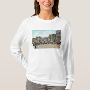 Western Uitzicht uit Holly Street T-shirt