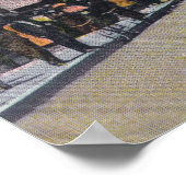 Western Uitzicht uit Main StreetBoise, ID Poster (Hoek)