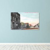 Western Uitzicht uit Main StreetKennewick, WA Canvas Afdruk (Insitu (Houten vloer))
